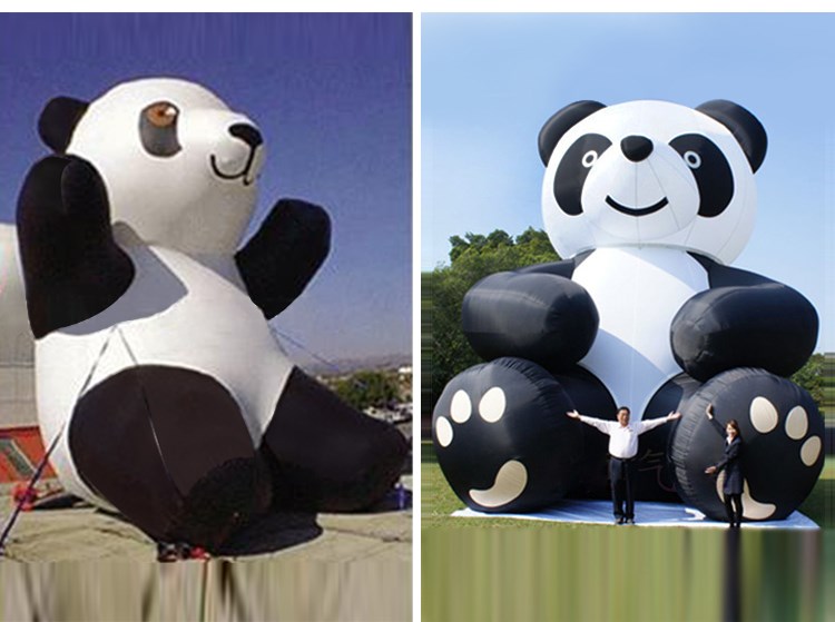 新北充气熊猫展示